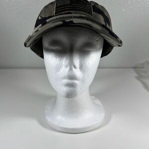 Men Women Camouflage Baseball Cap American Flag Buckle Back Outdoor Summer Hat